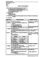 Giáo án Tiếng Anh Lớp 12 - Tiết 65 Test yourself D - Nguyễn Văn Tạo